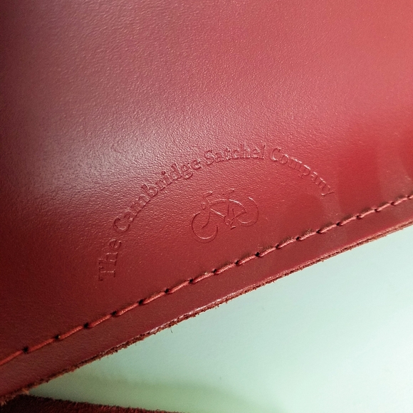 15 inch Classic Satchel in Leather - Oxblood - Picture 4 of 8